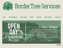 Tablet Screenshot of bordertreeservices.co.uk